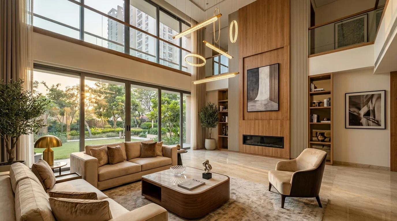 Hero Homes Greater Noida Living Room Interior